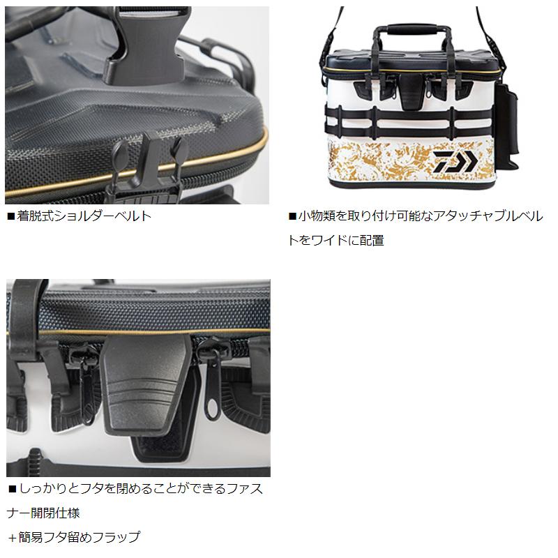 ダイワ At タックルバッグ D36 B ホワイト ゴールド 釣具のポイント 通販 Paypayモール