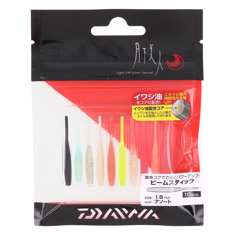 DAIWA（ダイワ） ワーム 月下美人 ビームスティック 1.5インチ
