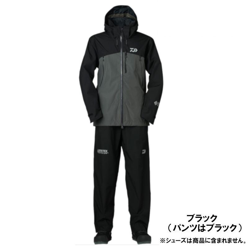 DAIWA - ダイワ　ゴアテックス　レインウェア　上下セット　XL　中古 ダイワ ゴアテックス バーサタイルレインジャケット ブラック DR