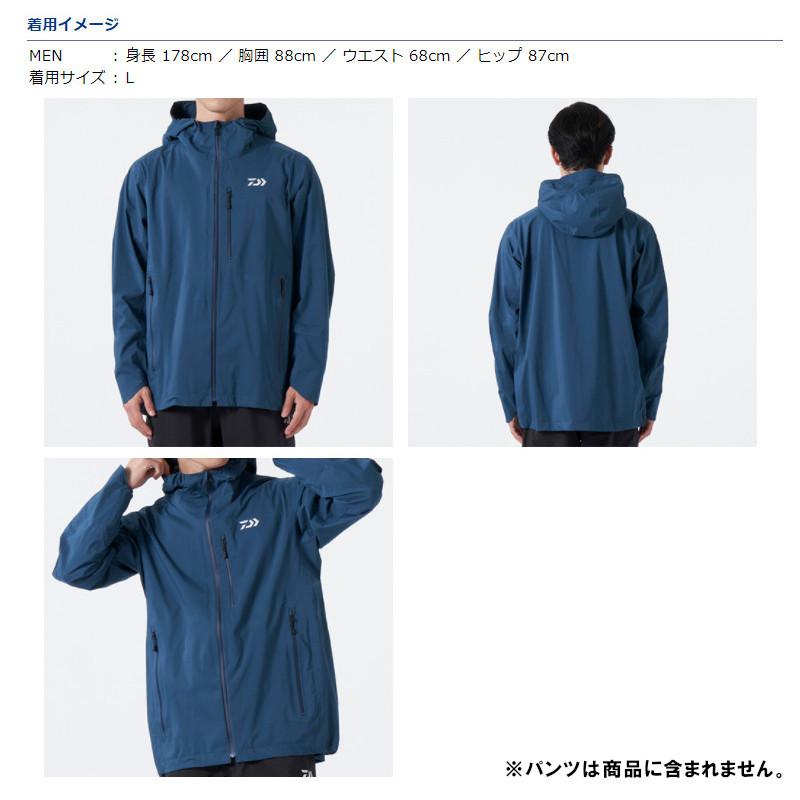 匿名配送 ダイワ ウェア DR-2222J レインマックス ストレッチ レインジャケット M ブラック 【1981372490】(11484円)