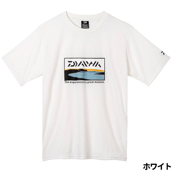 ダイワ 58％以上節約 DE-6522 グラフィックTシャツ サーフ 日本正規代理店品 ホワイト M