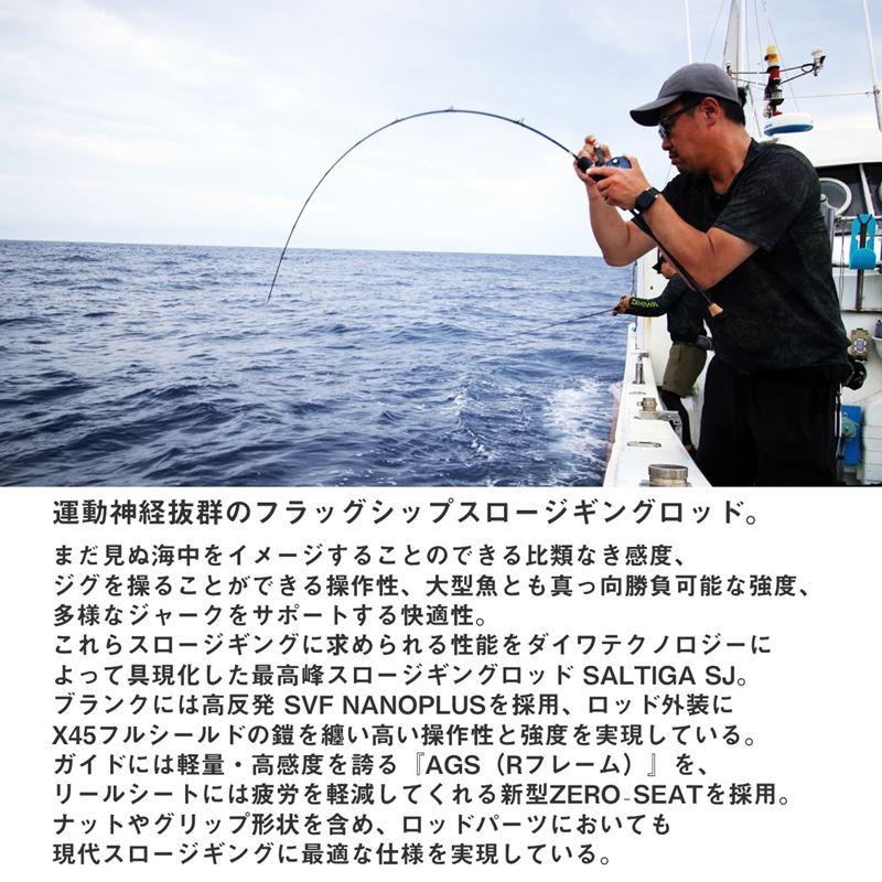 DAIWA（ダイワ） ジギングロッド ソルティガ SJ(スロージギング) 61B-6