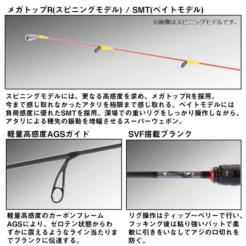 DAIWA（ダイワ） 月下美人 AIR アジングボート 68LB-SMT・K 24年モデル