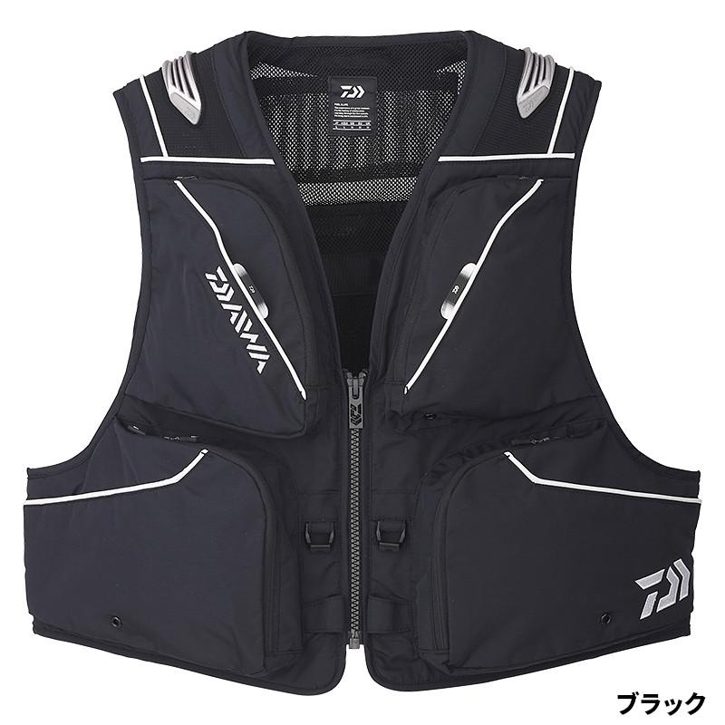 【現品限り】 ダイワ ウェア DV-3023 フィッシングショートベスト M ブラック DAIWA（ダイワ） 【現品限り】 ウェア DV-3023 フィッシングショート