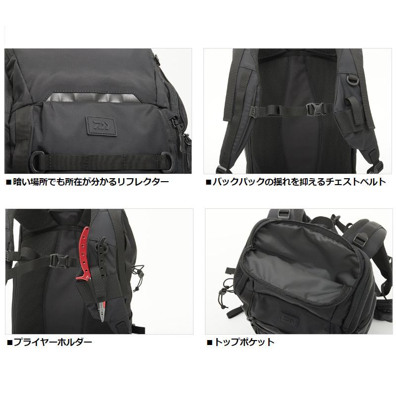 DAIWA(釣り) ダイワ HG バックパック27(C) ブラック : 釣具の DAIWA(釣り) ダイワ HG バックパック27(C) ブラック : 釣具の
