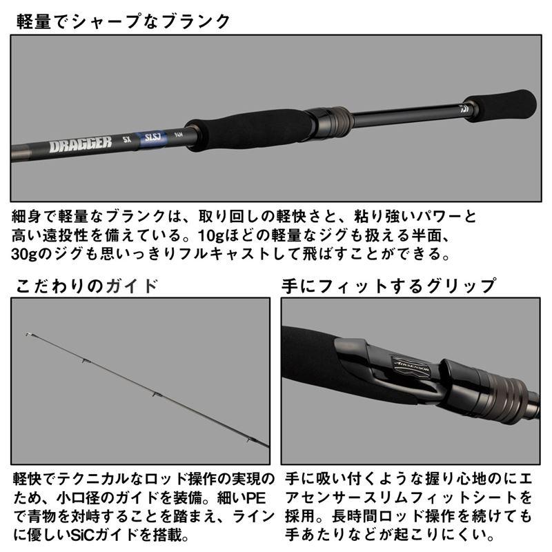 ダイワ ショアジギングロッド ドラッガー SX SLSJ 84M 24年モデル【大型商品】【同梱不可】【他商品同時注文不可】