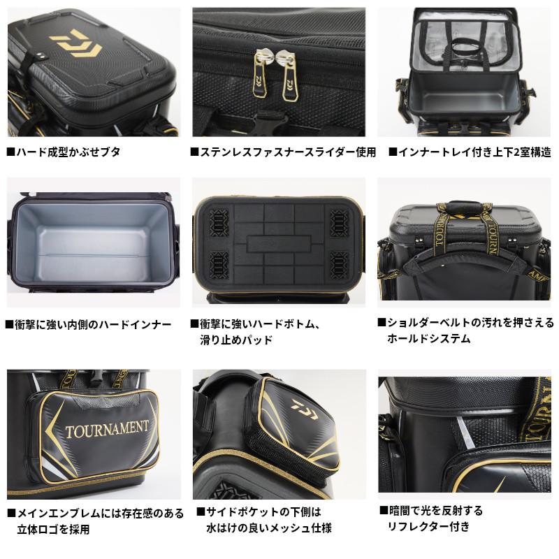 DAIWA（ダイワ） トーナメント クールバッグ 38(D) ゴールドブラック