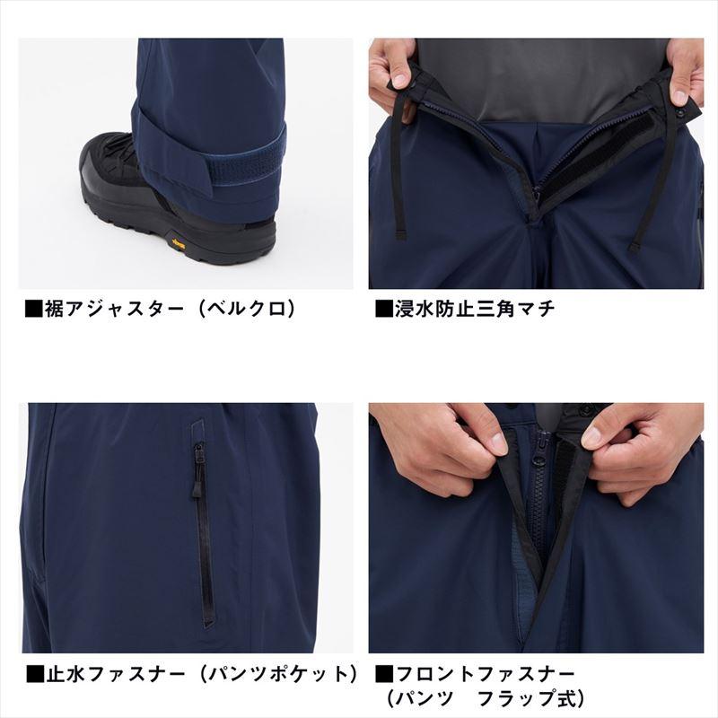 ダイワ ウェア DR-1924P GORE-TEX バーサタイルレインパンツ M ブラック｜point-i｜04