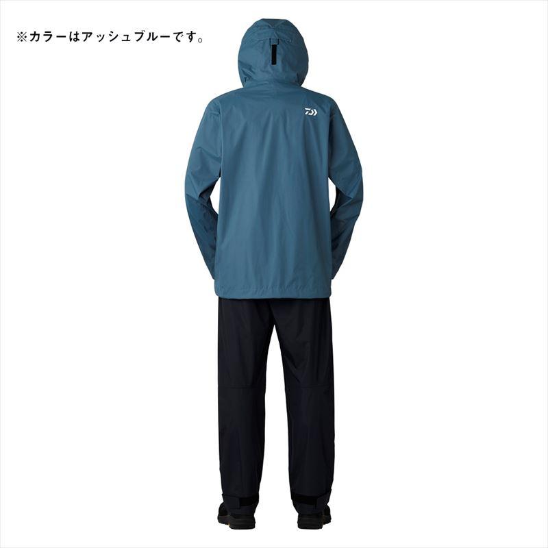 【アウトレット】 ダイワ ウェア DR-3324 RAINMAX コンパクトレインスーツ M ブラックの画像