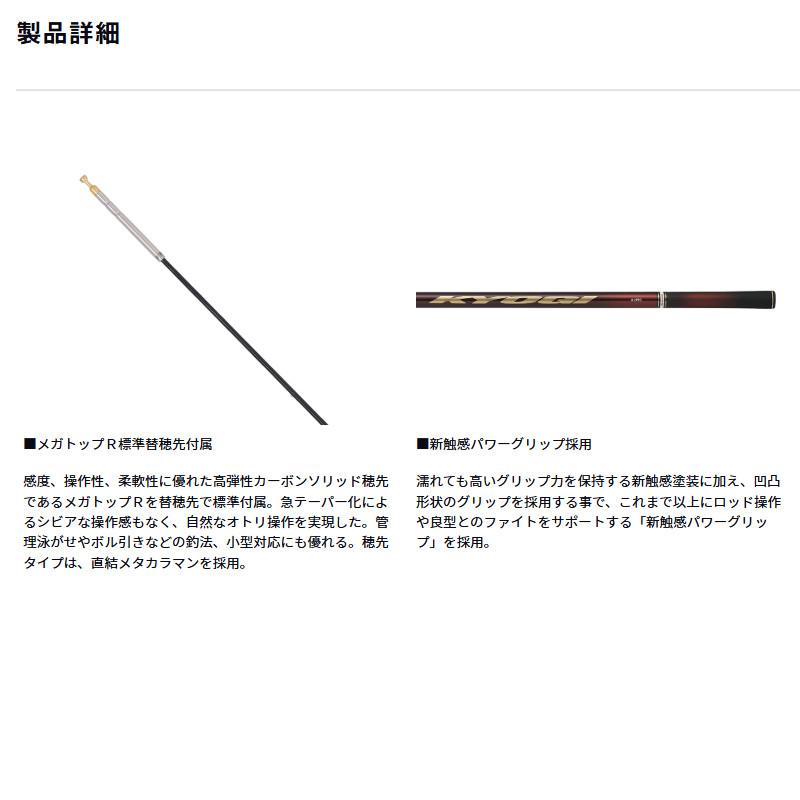 DAIWA（ダイワ） 鮎竿 銀影競技 A H85・J 25年モデル【大型商品】【同