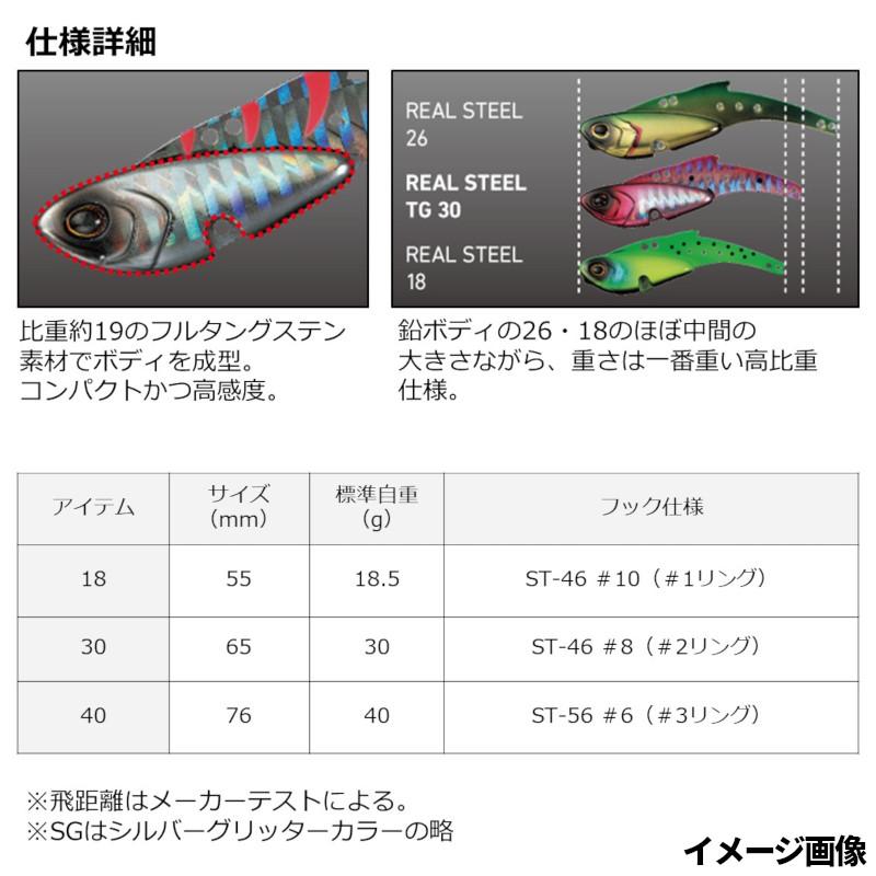 DAIWA（ダイワ） ルアー モアザン リアルスティールTG30 マットピンク