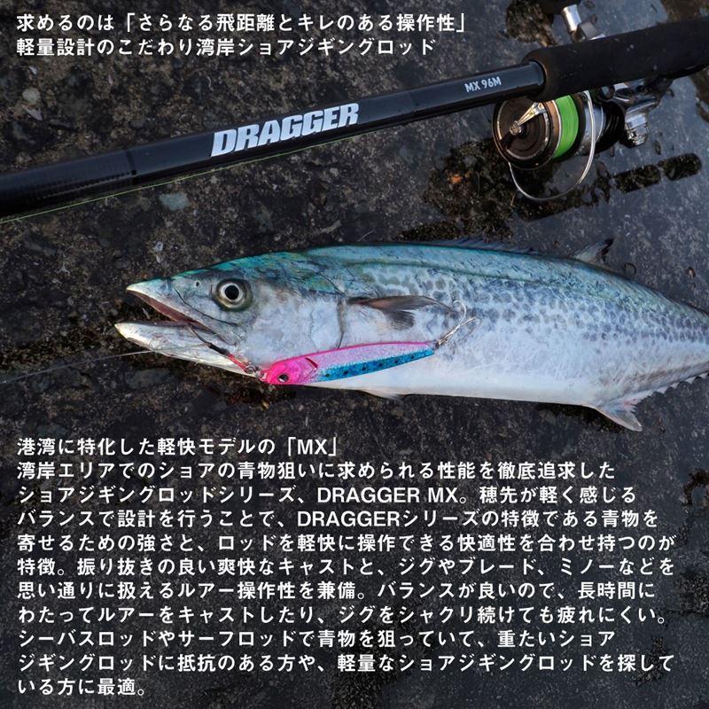 DAIWA（ダイワ） ショアジギングロッド 25 ドラッガー MX 96MH【大型