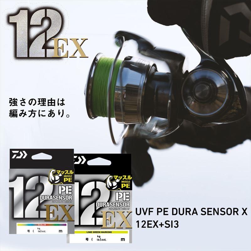 DAIWA（ダイワ） UVF PEデュラセンサー×12EX+Si3 300m 2.5号 5C【ゆう