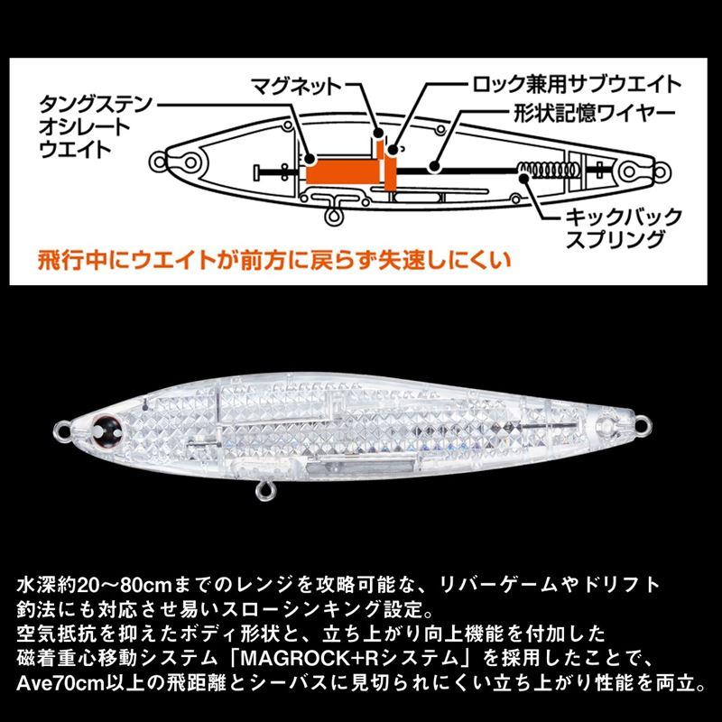魚類ページ ダイワ ルアー モアザン スイッチヒッター レーザーインパクト 105S-LI