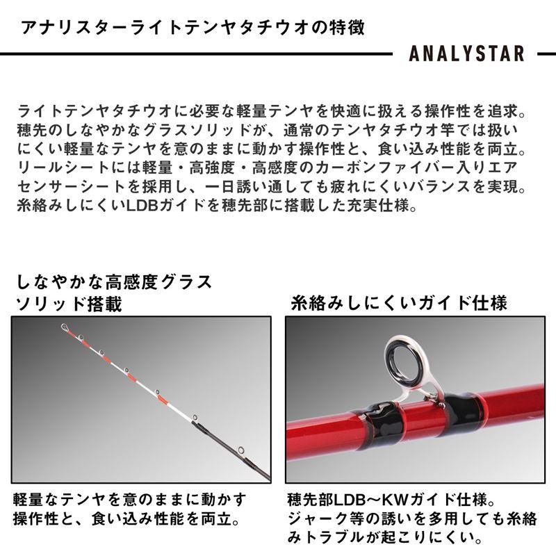 DAIWA（ダイワ） 船竿 25 アナリスター ライトタチウオテンヤ 82-175