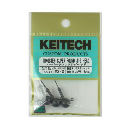 KEITECH（ケイテック） スーパーラウンドジグヘッド 3/16oz #2/0