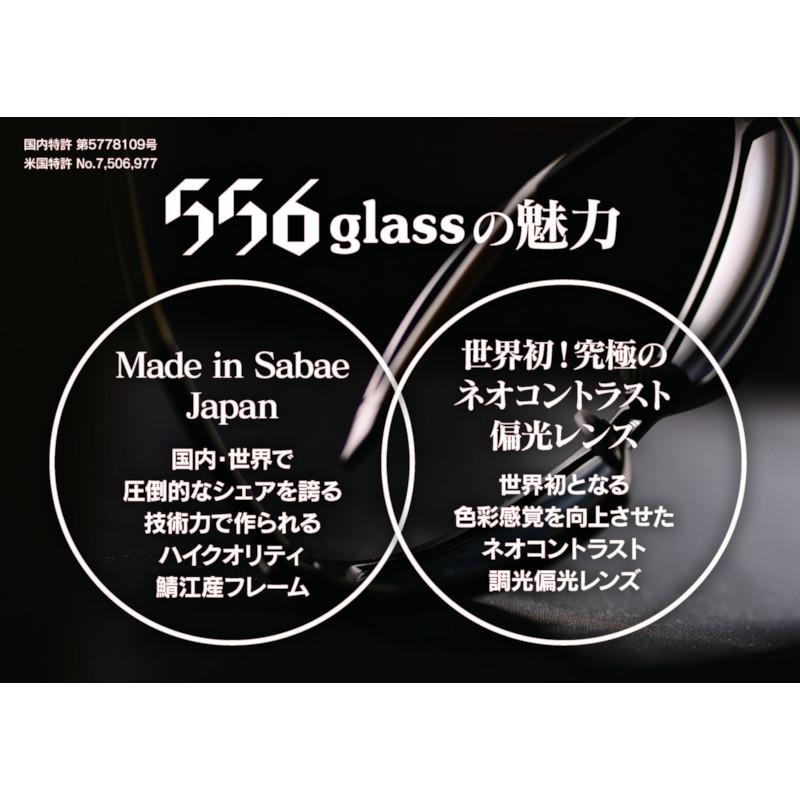 556glass 偏光グラス Georgia.G ジョージア.G ガンメタル/NP Brown IJ03433※他商品と同時注文・代引不可