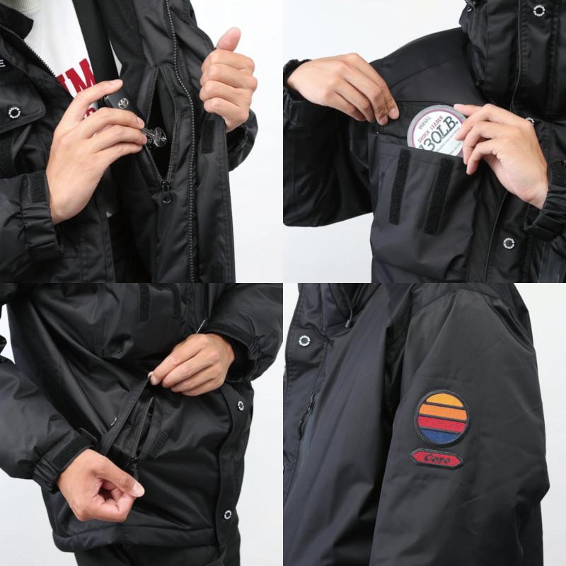 アウトレット】 オレンジブルー 防寒ウェア マズメ コアオールウェザー