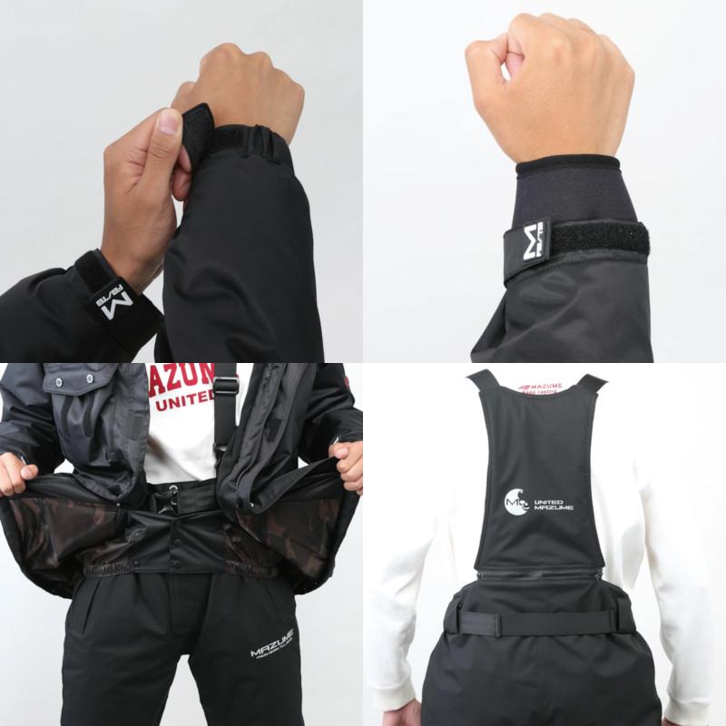 アウトレット】 オレンジブルー 防寒ウェア マズメ コアオールウェザー