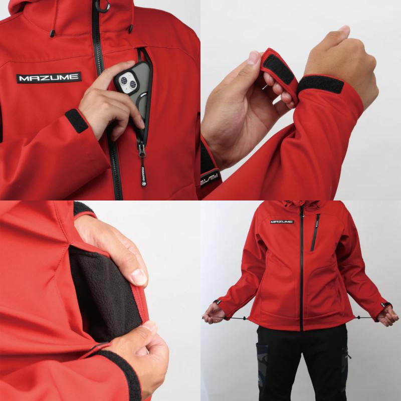 アウトレット】 オレンジブルー 防寒ウェア マズメ ウインドカット