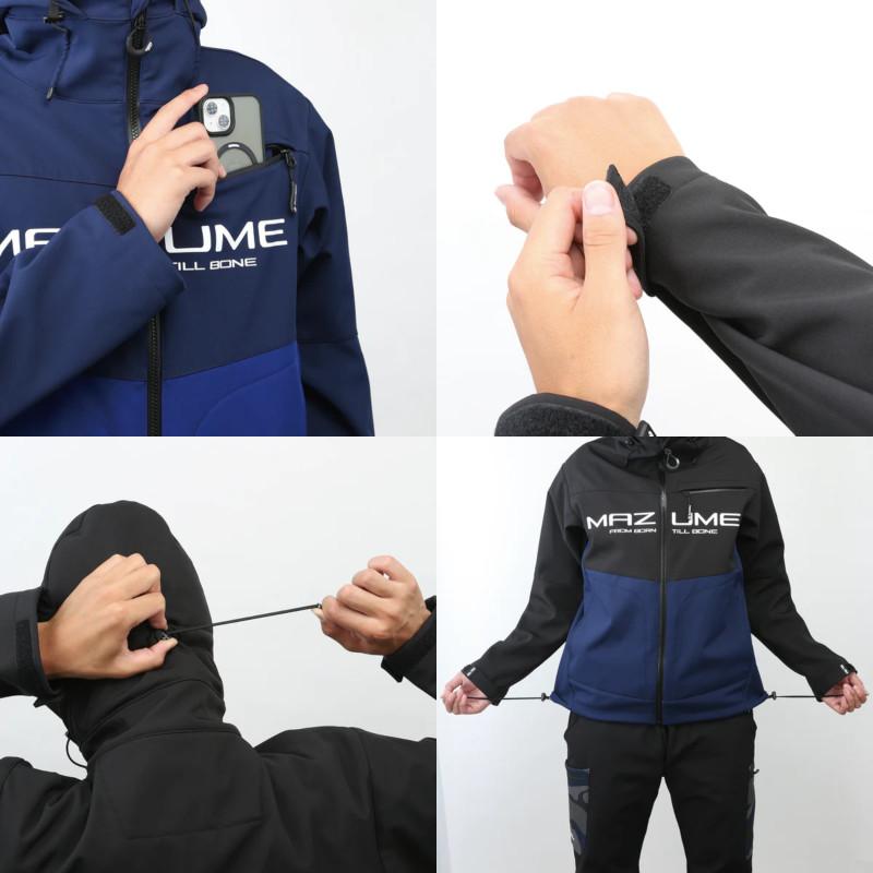 アウトレット】 オレンジブルー 防寒ウェア マズメ ウインドカット