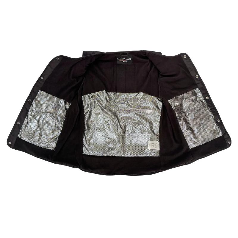 オレンジブルー 防寒ウェア マズメ ヒーターベスト L ブラック MZFW