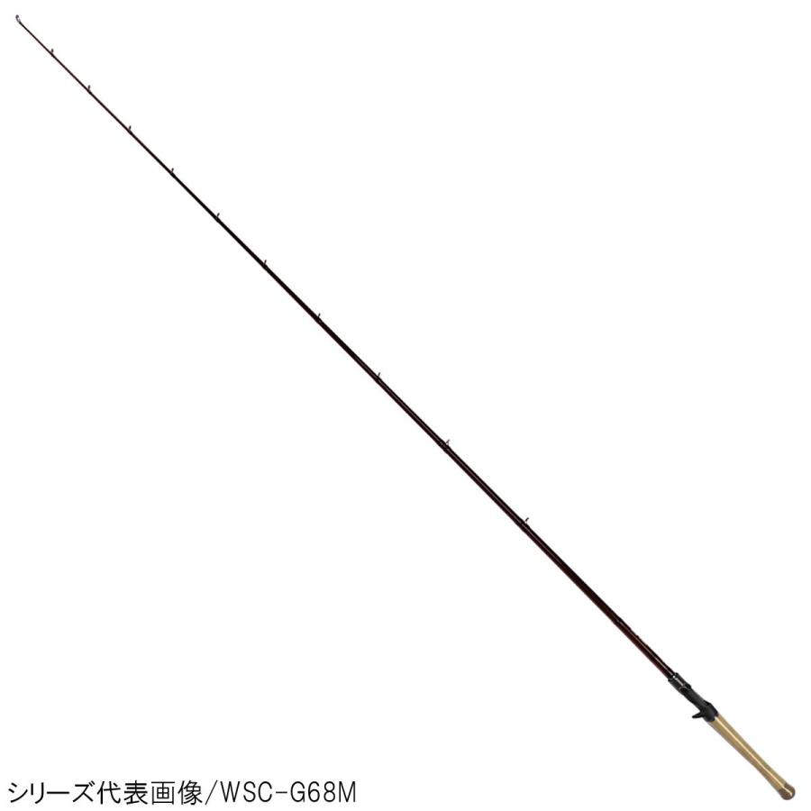 バスロッド ワイルドサイド Bait Casting Model WSC-G62L バスロッド