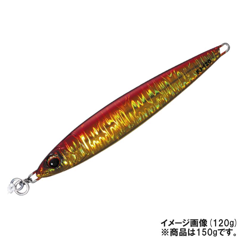2円 ランキングや新製品 メジャークラフト ファーストジグ 150g 03 レッドゴールド