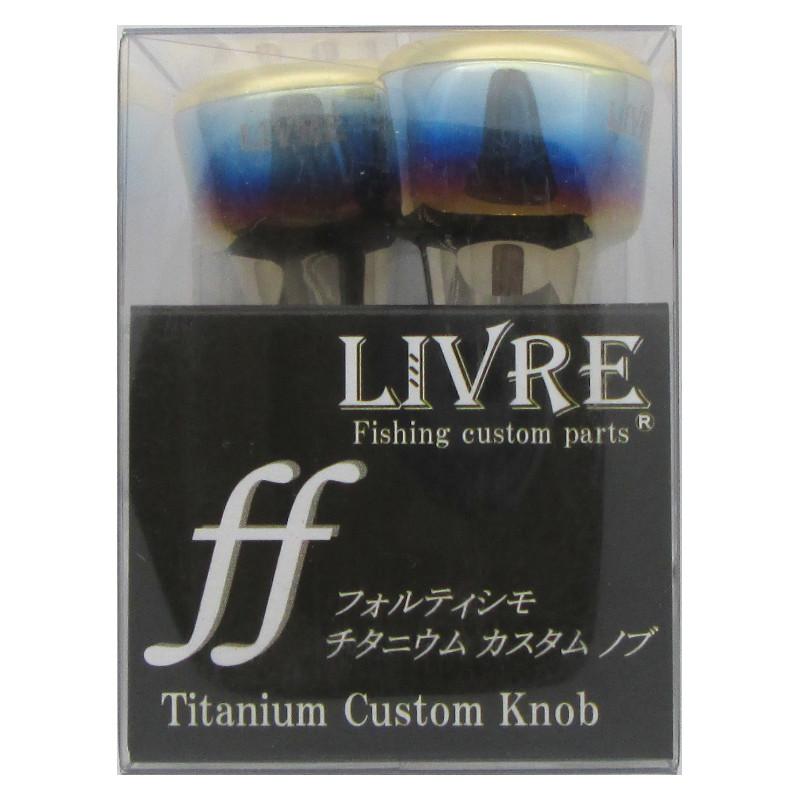 LIVRE リブレ フォルティシモ チタン カスタムノブ シマノ ダイワ 限定 楽天市場】 リブレ(LIVRE) ffフォルテシモ チタニウム カスタム