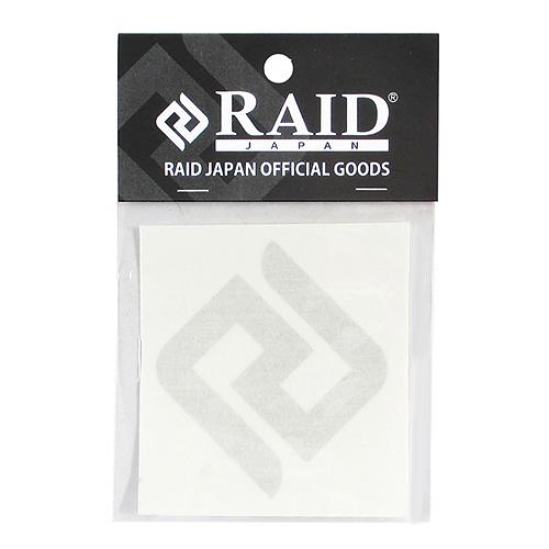 RAID JAPAN OFFICIAL LOGO ホワイト　Lサイズ レイドジャパン マーク RAID JAPAN raidjapan official photos and videos