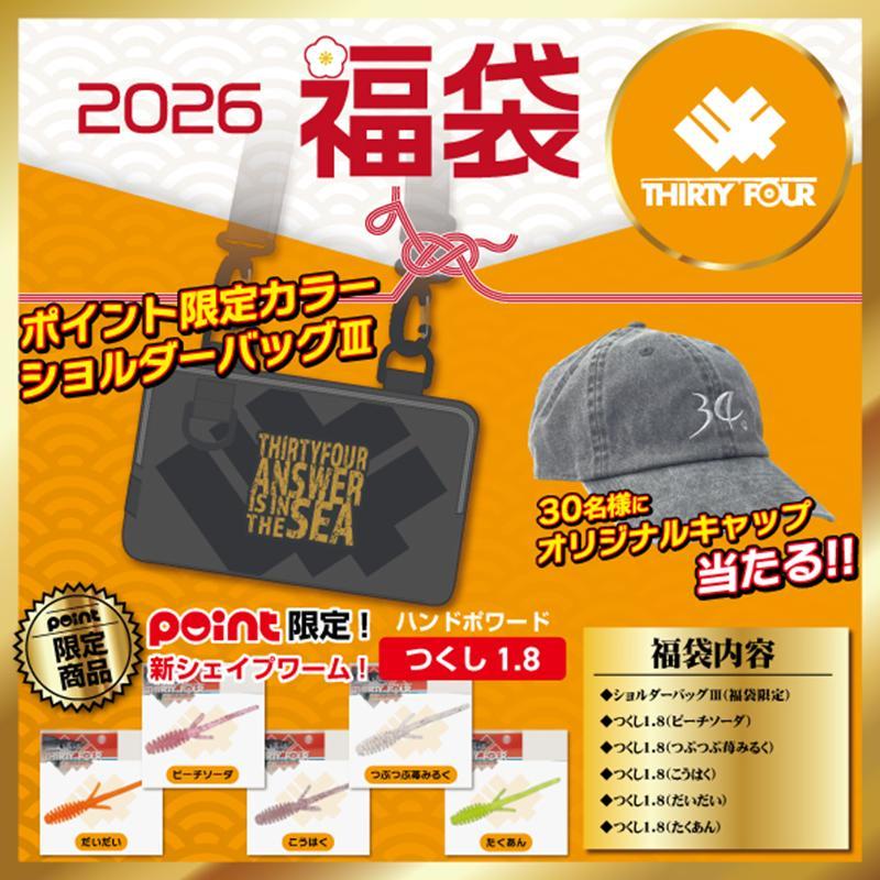 新品未開封　サーティフォー2.0インチワーム　オーバル30個セット オーバル - アジング ライトゲーム フィッシング｜THIRTY34FOUR