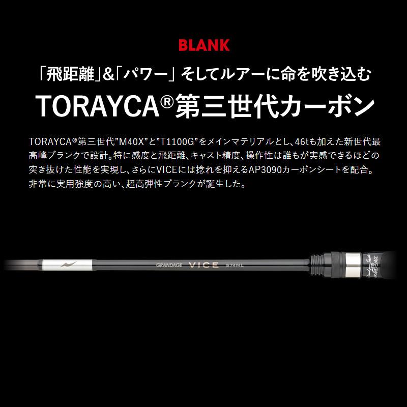 早い者勝ち【極美品】 アピア GRANDAGE VICE S74ML GRANDAGE VICE S74ML | ロッド,チヌ | APIA WEB SHOP