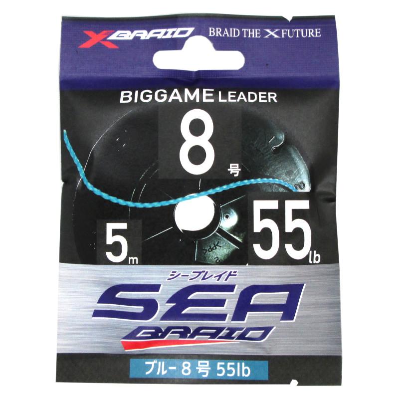 Xブレイド シーブレイド 5m 8号/55lb ブルー【ゆうパケット】 : 釣具の