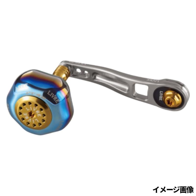 リブレ リールパーツ LB 80-85 M8(シマノ/ダイワ300番〜) 右巻 チタン/ゴールド LB88-SDR メガテック リブレ リールパーツ LB 80-85 M8(シマノ/ダイワ300番〜) 右巻 チタン