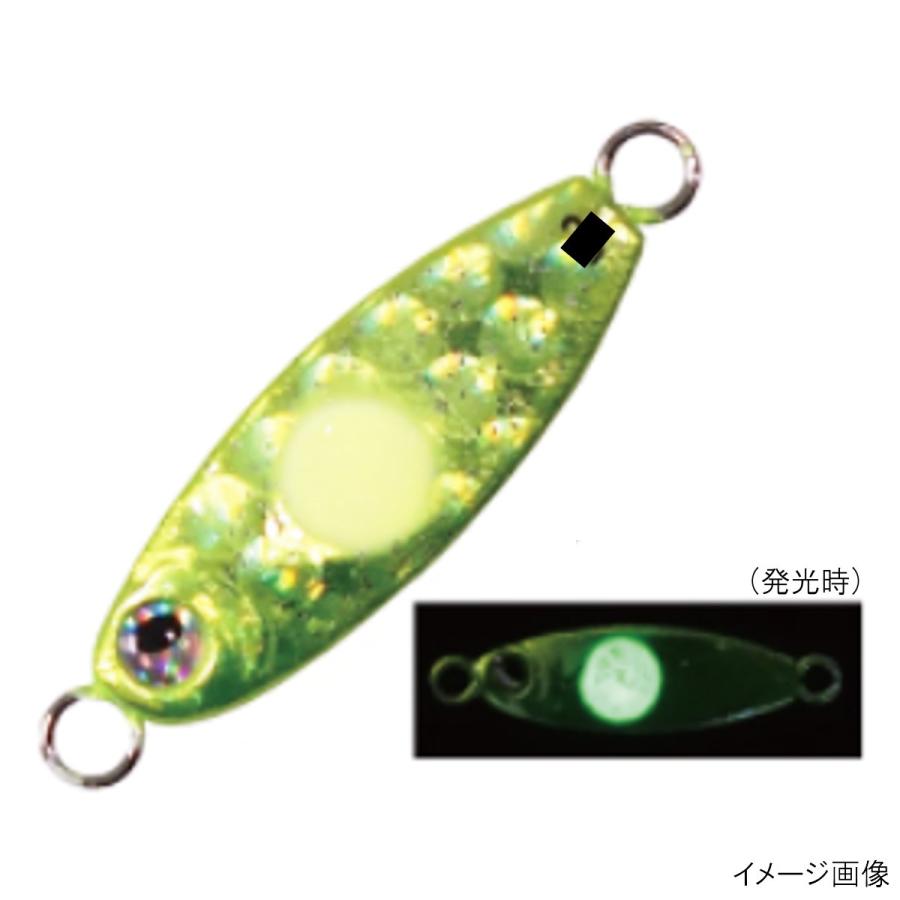 【アウトレット】 ルーディーズ ルアー 魚子メタル 1.0g チャートスポットグロー【ゆうパケット】 | ブランド登録なし