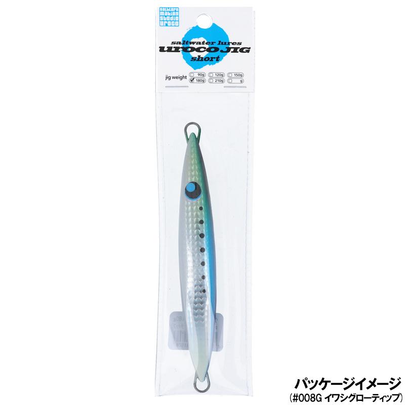 [未開封品]ウロコジグ 180g.210g 4個セット ウロコ（uroco） ジグ ウロコジグ ショート 180g #001