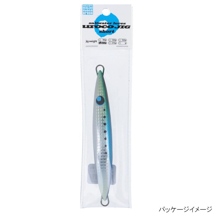 ウロコ（uroco） ジグ ウロコジグ ショート 210g #008G イワシ