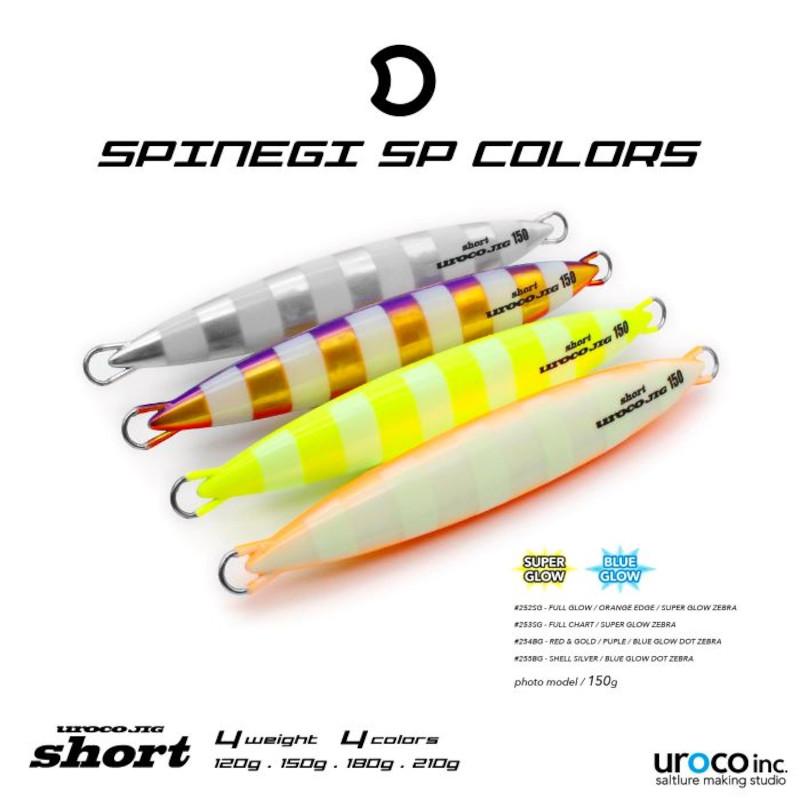 ウロコ（uroco） ジグ ウロコジグショート スピネギカラー 120g