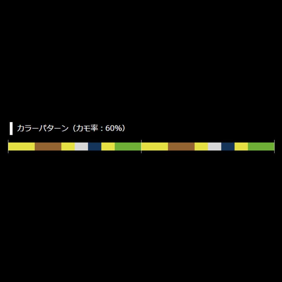 【現品限り】 ゴーセン PEワイルドジャーク エギ 210m 0.5号 イエローカモ【ゆうパケット】｜point-i｜02