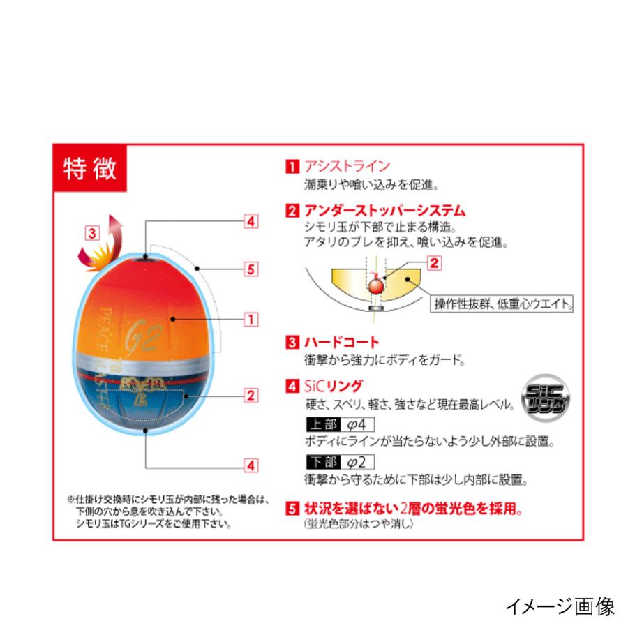 DUEL デュエル TGピースマスター 遠投 L 1.0 シャイニングオレンジ