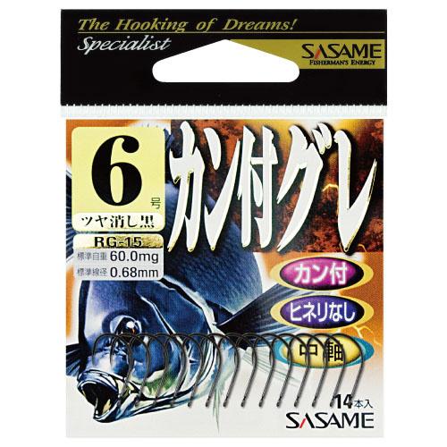 ささめ針 RG−15カン付グレ10 : 釣具のポイント - 通販 - Yahoo