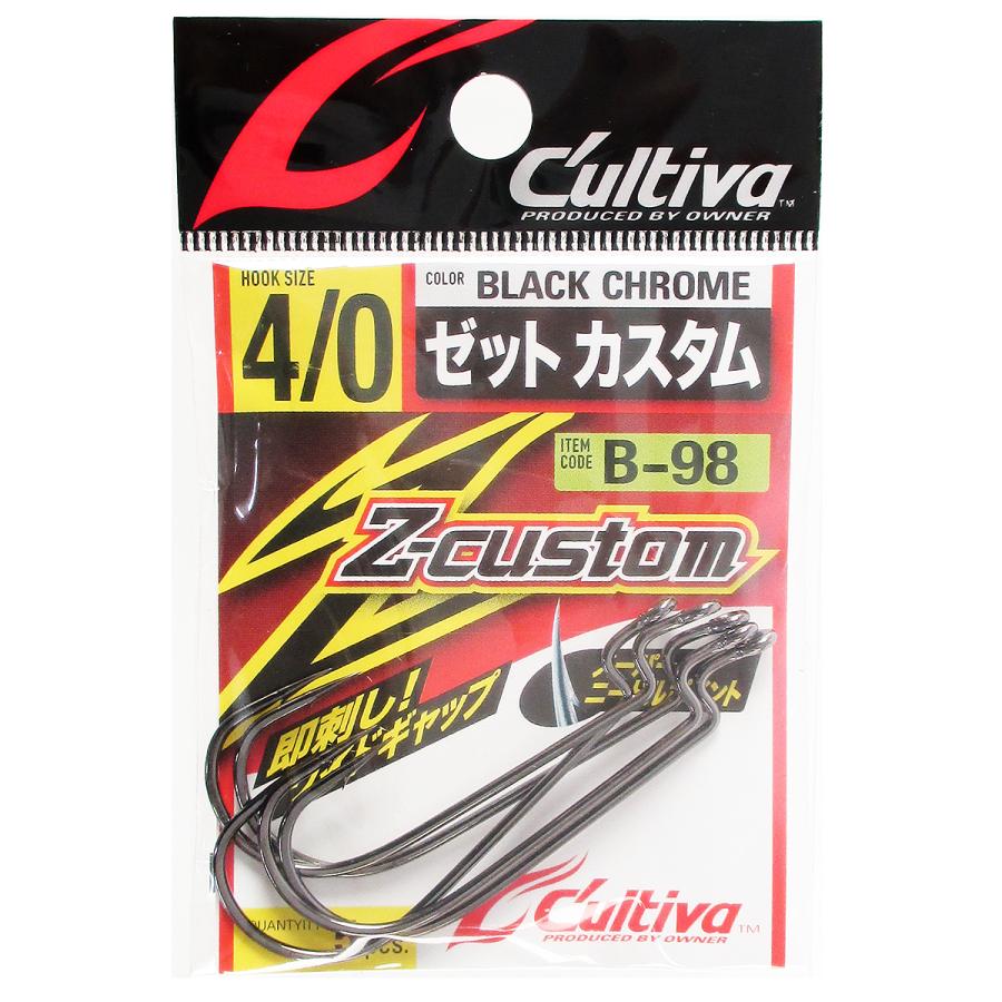 オーナー カルティバ ゼットカスタム B-98 #4/0 ブラッククローム【ゆうパケット】 :4953873114403:釣具のポイント - 通販 - Yahoo!ショッピング オーナー カルティバ ゼットカスタム B-98 #4/0 ブラッククローム【ゆうパケット】 :4953873114403:釣具のポイント - 通販 - Yahoo!ショッピング