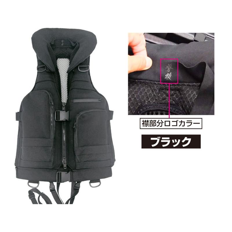 ボディープロテクター　ライフジャケット　フローティングベスト フィッシングベスト 新色追加 4color フローティングベスト