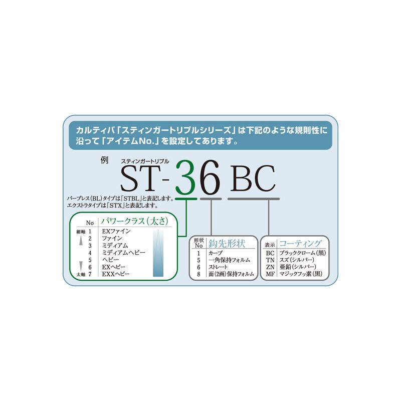 C'ultiva（カルティバ） オーナー STBL-66 スティンガートリプルフック