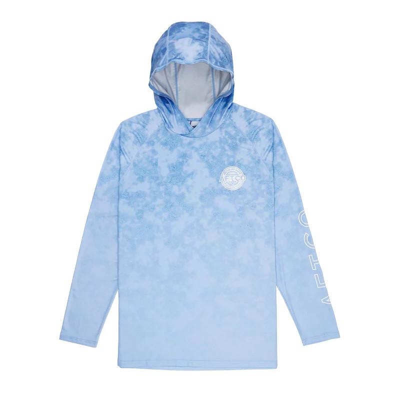 AFTCO アフコ　DRY HOODIE ドライフーディー ウェア AFTCO(アフコ) Men's Tactical Fade UXV LS Sun Protection
