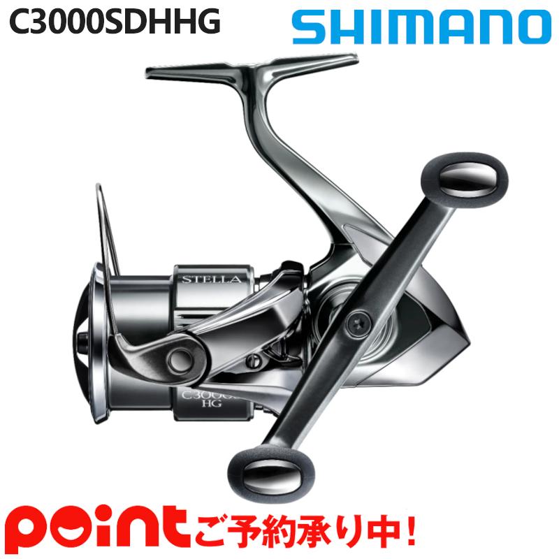 3月入荷予定 予約受付中 シマノ ステラ C3000sdhhg 22年モデル スピニングリール 他商品との同時注文不可 代引不可 釣具のポイント 通販 Paypayモール