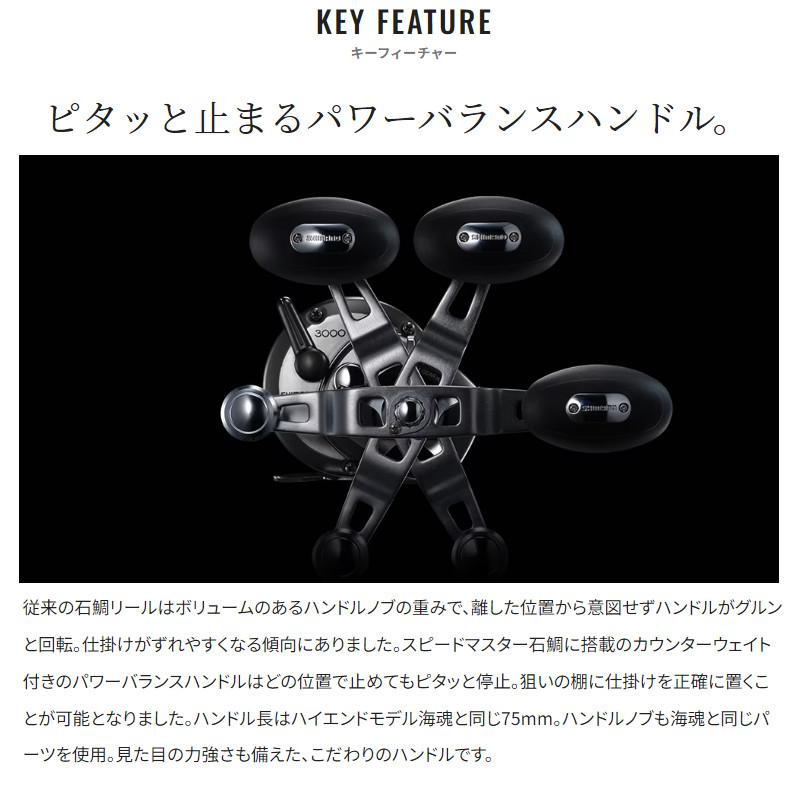 シマノ（SHIMANO） 石鯛リール スピードマスターイシダイ 4000T 23年