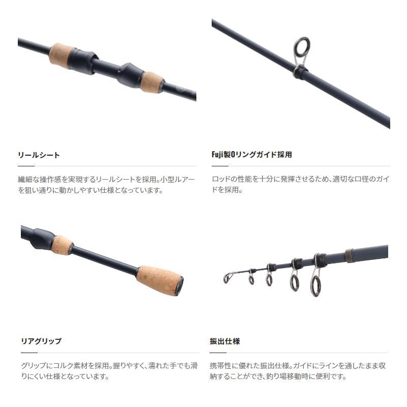 シマノ（SHIMANO） 釣竿セット ブエナビスタコンボ S60ML モバイル 
