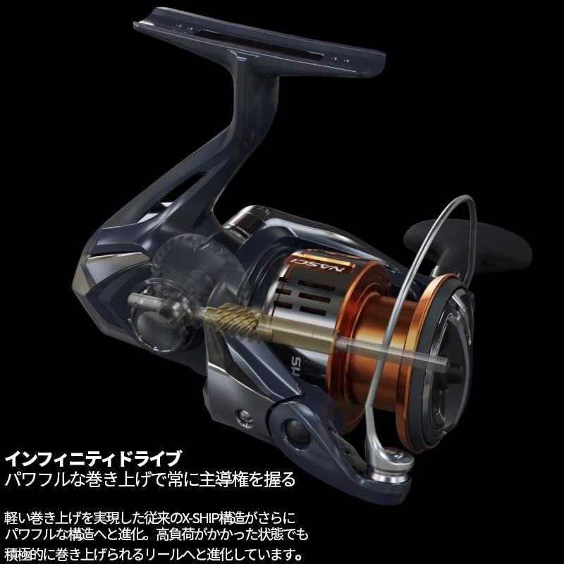 SHIMANO NASCI 1000 スピニングリールロッドつきません。 シマノ（SHIMANO） スピニングリール 26 ナスキー 1000 : 釣具の