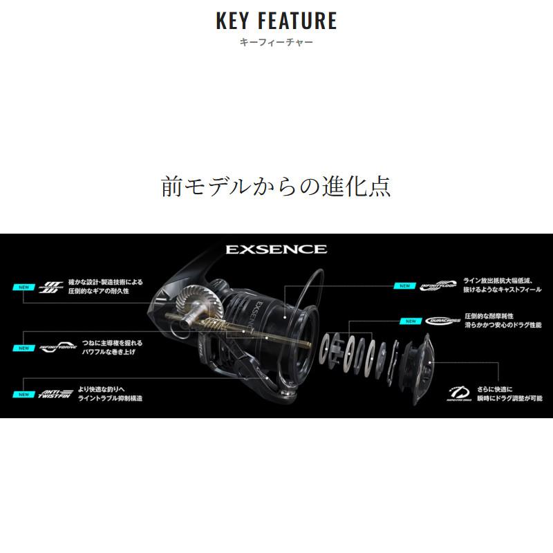 シマノ 25 エクスセンス　4000mxg シマノ 25 エクスセンス 4000MXG (2025年モデル) スピニング